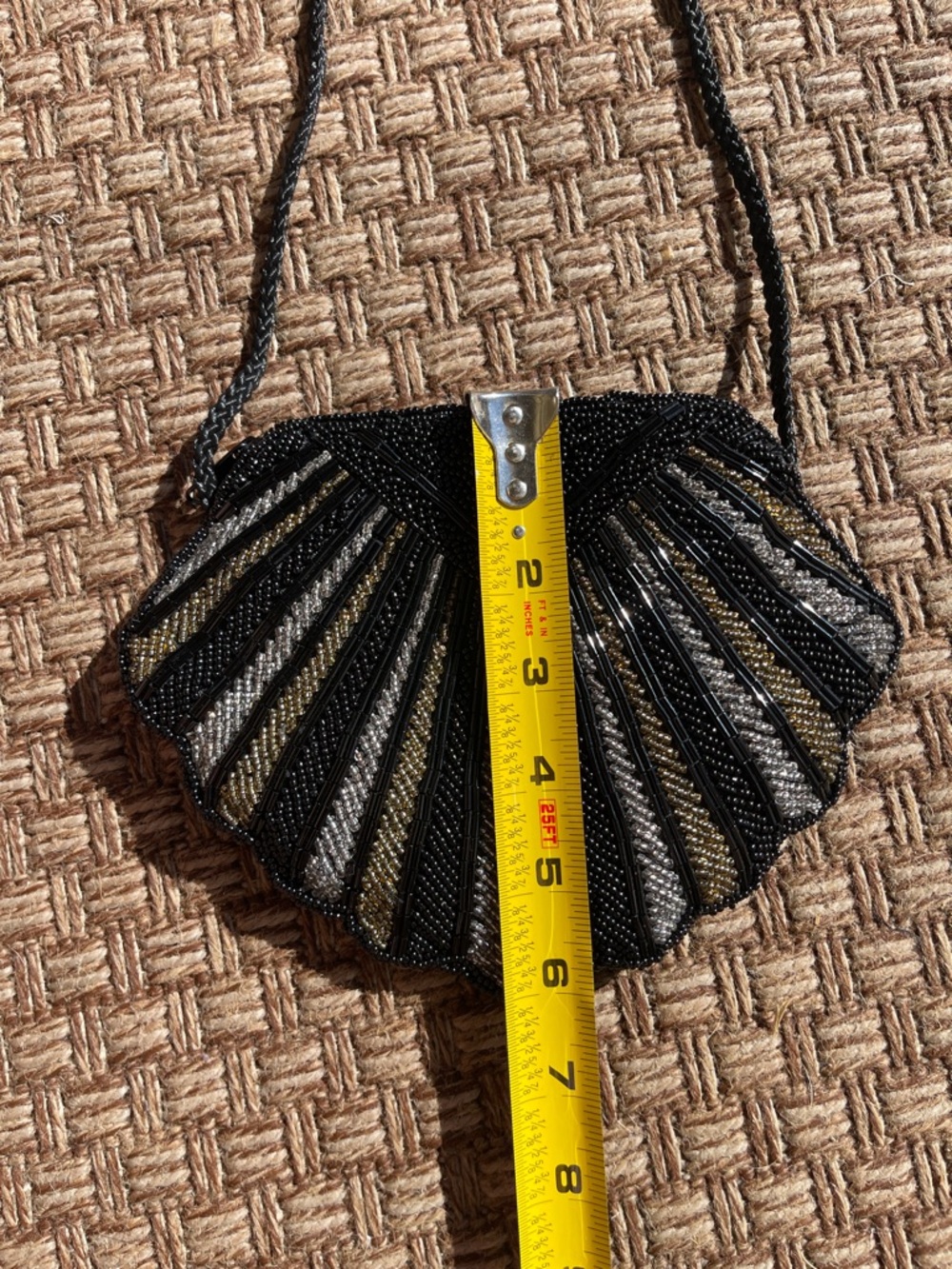 Vintage Mini Evening Beaded SeaShell Bag🐚 - Picture 10 of 12